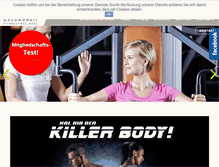 Tablet Screenshot of go-fitnessinbutzbach.de